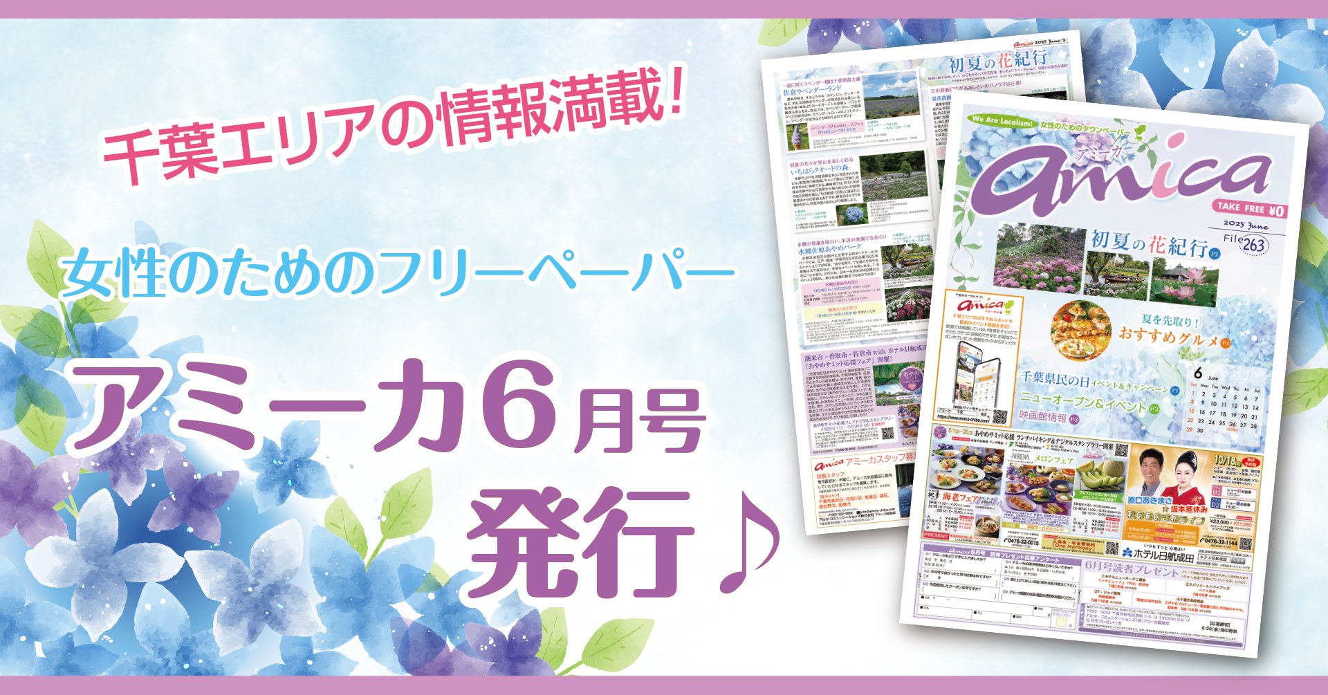 アミーカ6月号発行