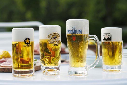 4大ビールメーカーの生ビールをはじめ、飲み放題メニューも充実