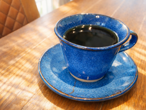 美味しいコーヒーでくつろぎのひと時を