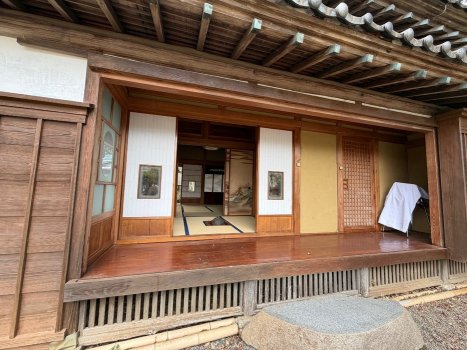 離れの茶室もレンタルOK