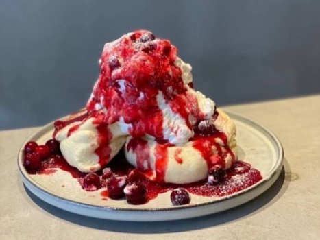 ふわふわパンケーキがおすすめ