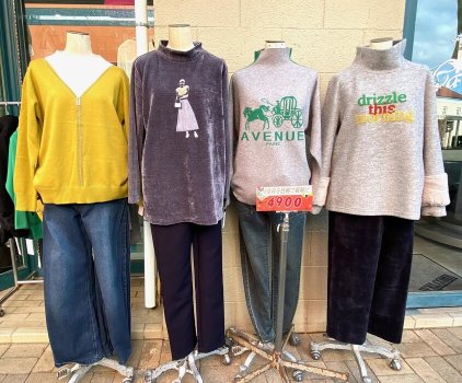 デザインニット＆カットソー 4,900円均一税込