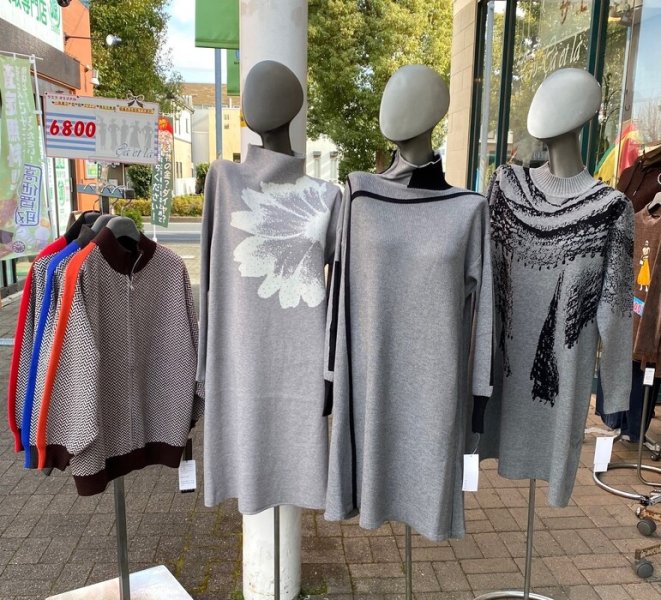 ニットワンピース・ニットジャケット　6,800円均一税込