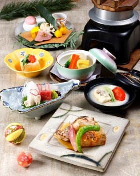【１月限定懐石コース】月懐石「寿山」