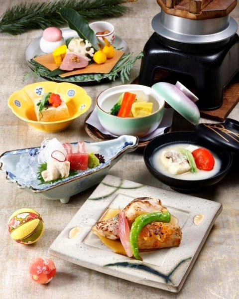 【１月限定懐石コース】月懐石「寿山」