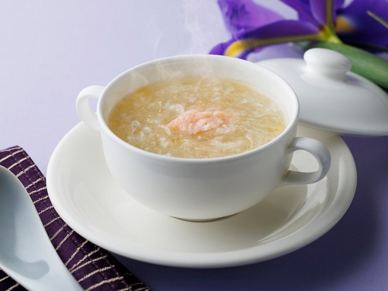 特典：蟹肉入りフカヒレスープ（1杯）