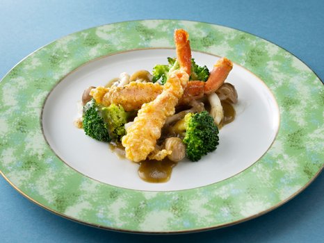 ◆来店特典◆ズワイ蟹の青山椒ソース ブロッコリー添え（大人のお客様限定・お一人様1本）