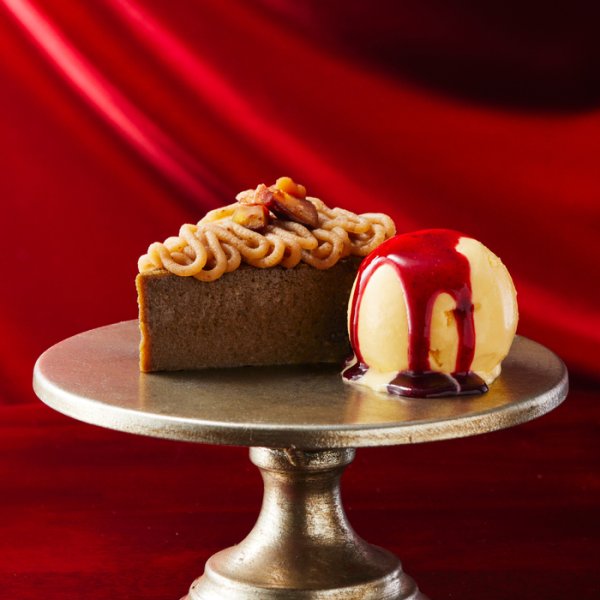 大人のモンブランパフェ