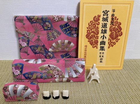 爪入れ　箏柱ケース　本ケース